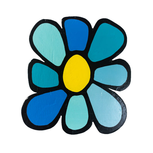 Blue Flower Wall Art